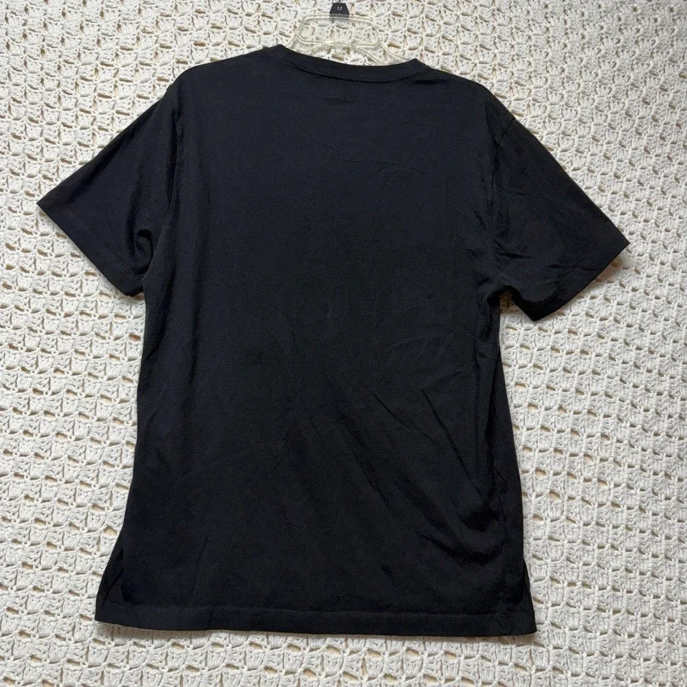True Religion Shirt Mens  L Black Buddha Was Here Graphic T-shirt Short Sleeve